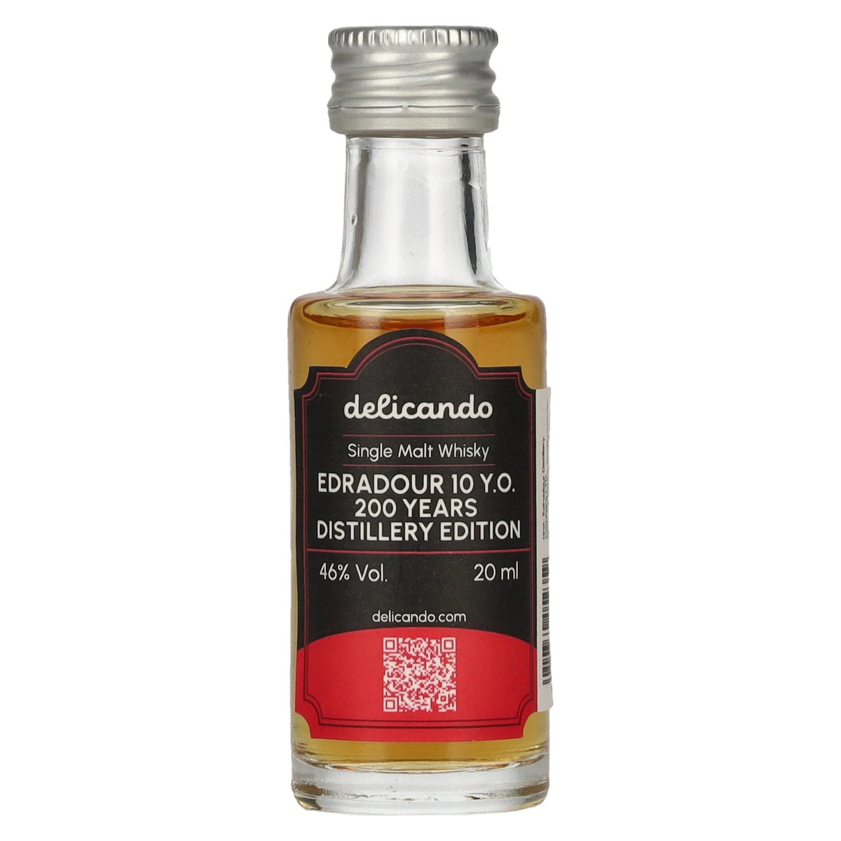 Edradour 10 ans d'âge, édition « 200 ans de la distillerie », 46 % vol., 0,02 l