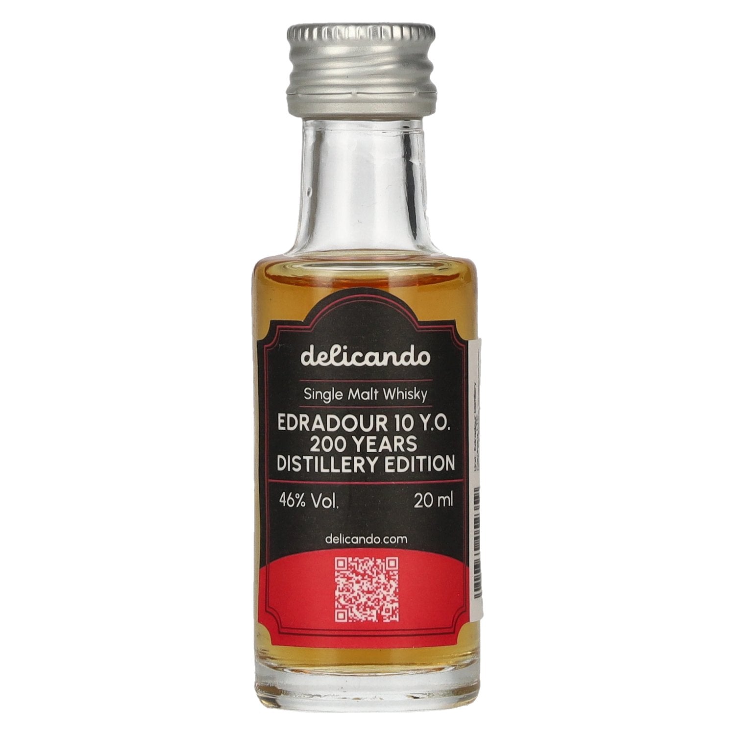 Edradour 10 Jaar Oud 200 Jaar Distilleerderij Editie 46% Vol. 0,02l