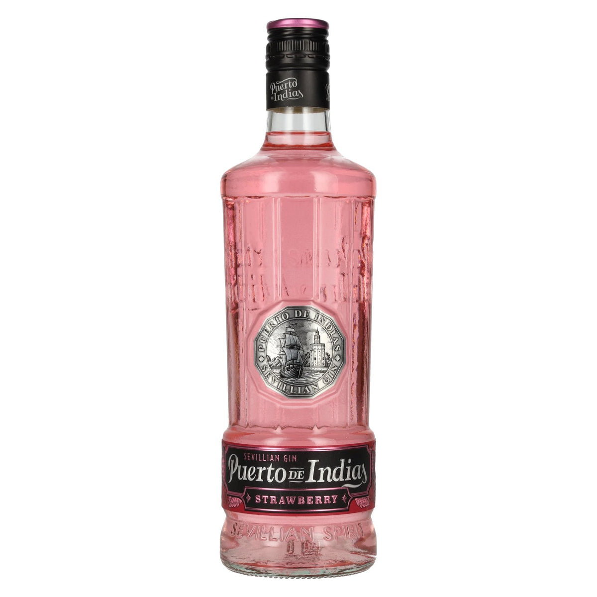 Puerto de Indias STRAWBERRY Sevillian Gin 37,5% vol. 0,7 l