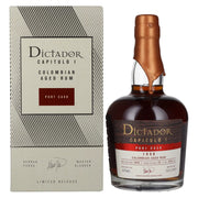 Dictador CAPITULO I 22 Years Old Port Cask Colombian Aged Rum 1998 42% Vol. 0,7l en coffret cadeau