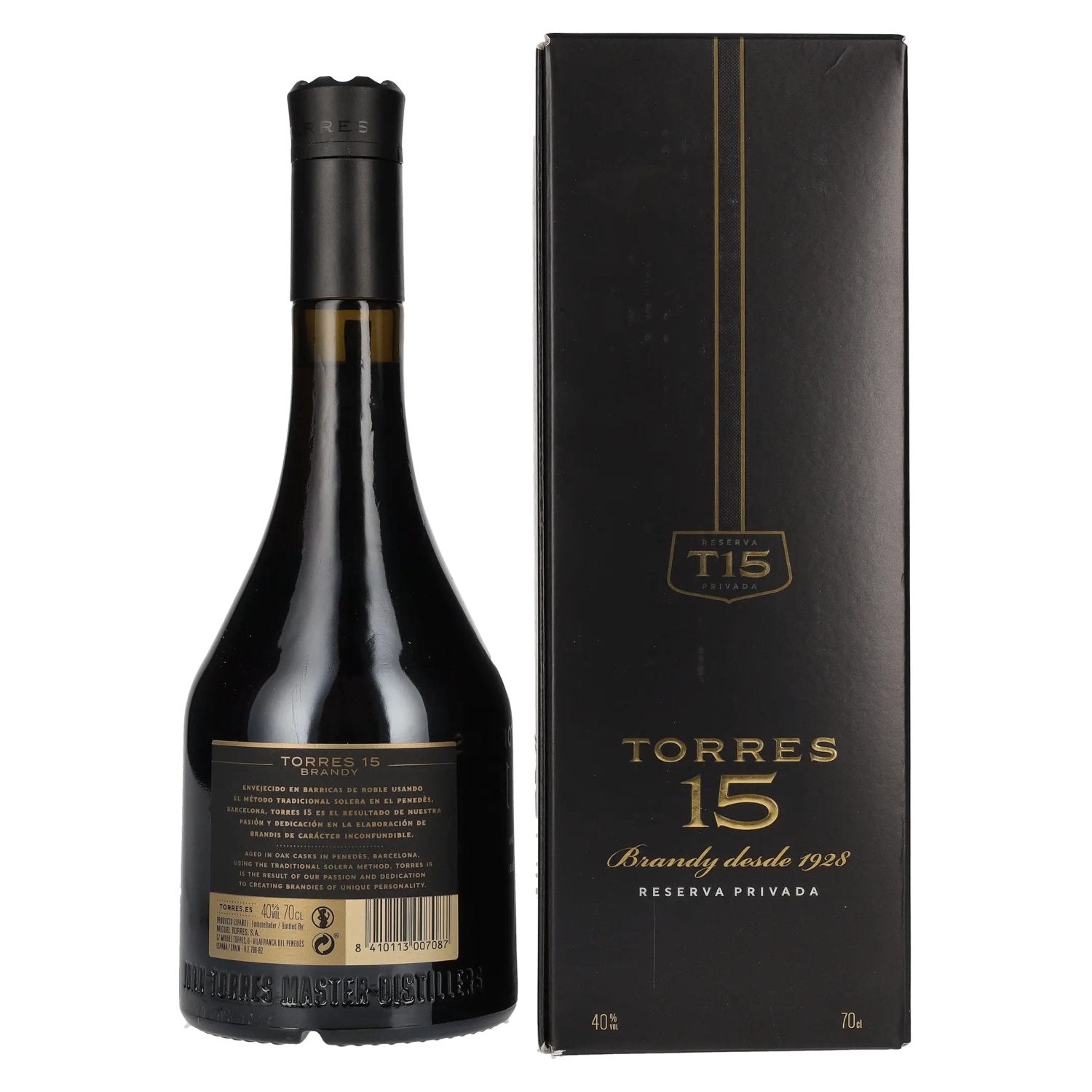Torres 15 RESERVA PRIVADA Brandy 40% Vol. 0,7l in Geschenkbox