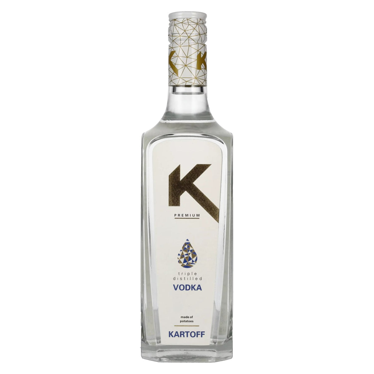Kartoff driemaal gedistilleerde wodka 40% vol. 0,7 l