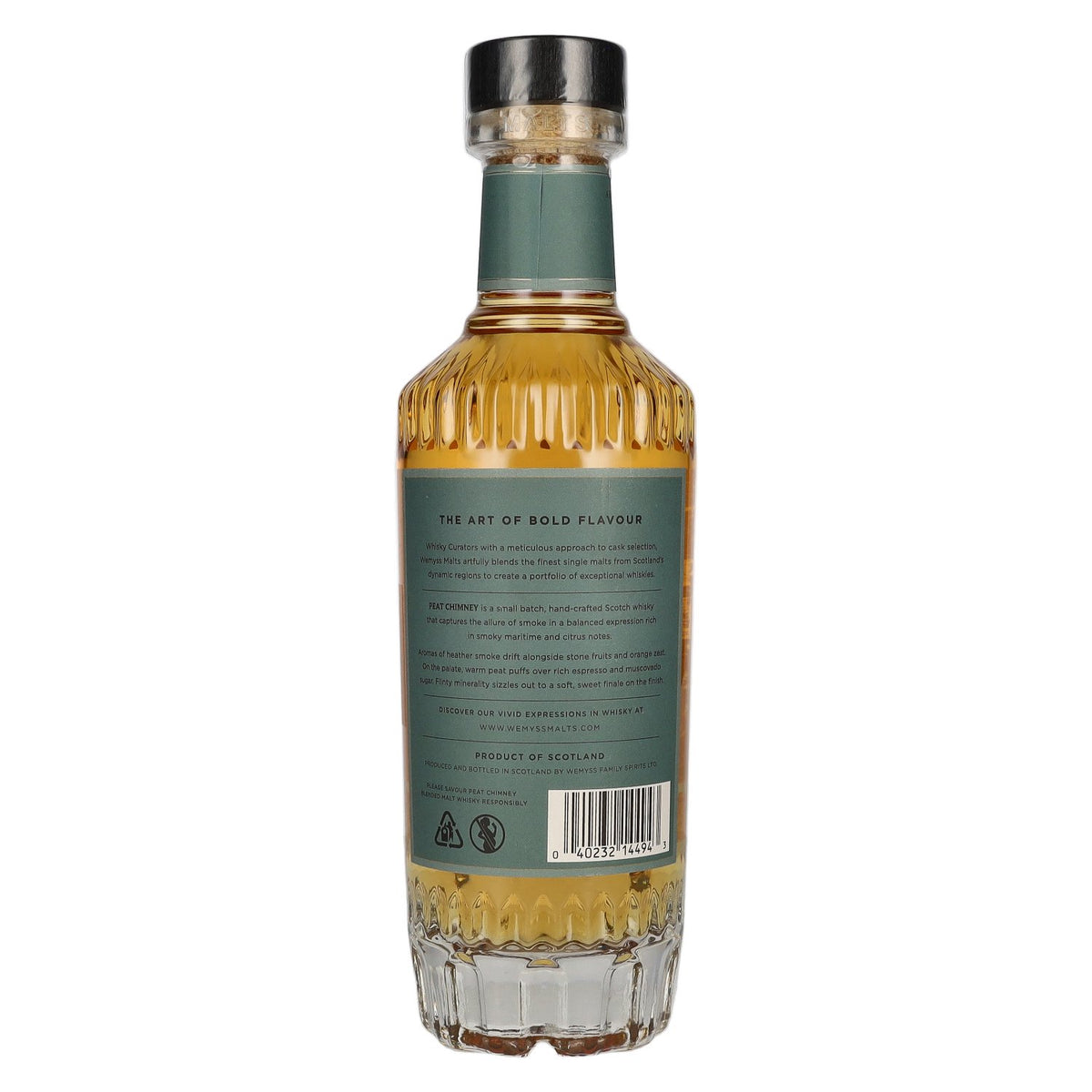 Wemyss Malts Peat Chimney Blended Malt Scotch Whisky 46% vol. 0,7 l