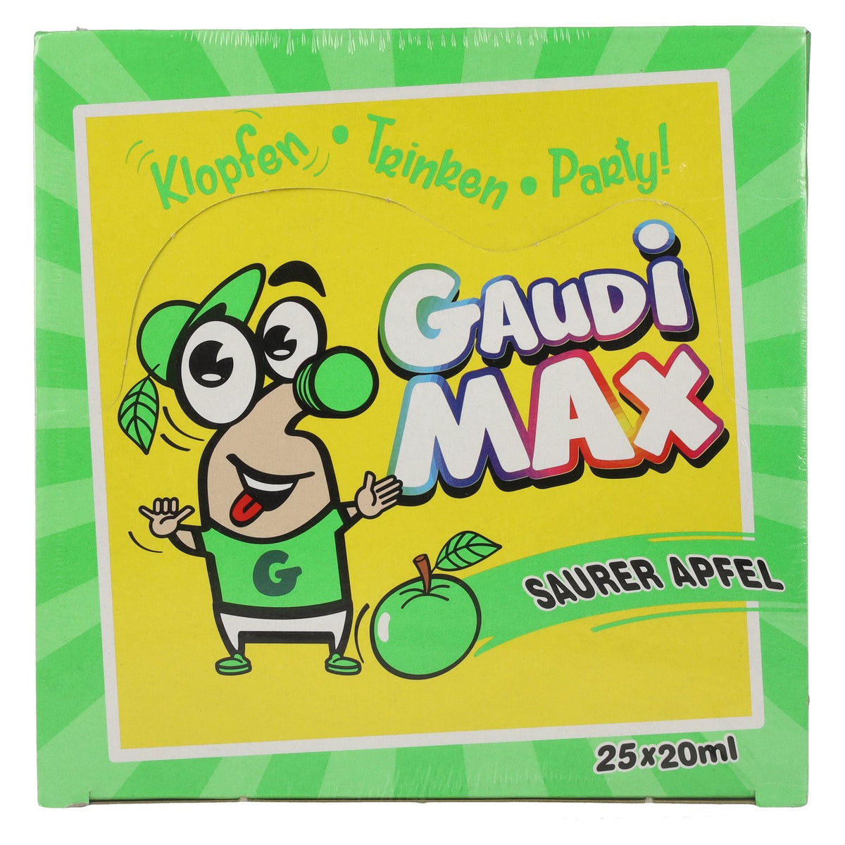 Gaudi-Max SOUR APPLE 16% vol. 25 x 0.02 l