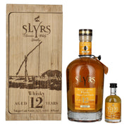 Slyrs 12 Years Old TOKAJER CASK FINISH Bavarian Single Malt Whisky 2013 43% Vol. 0,7l in wooden box with 0,05l miniature