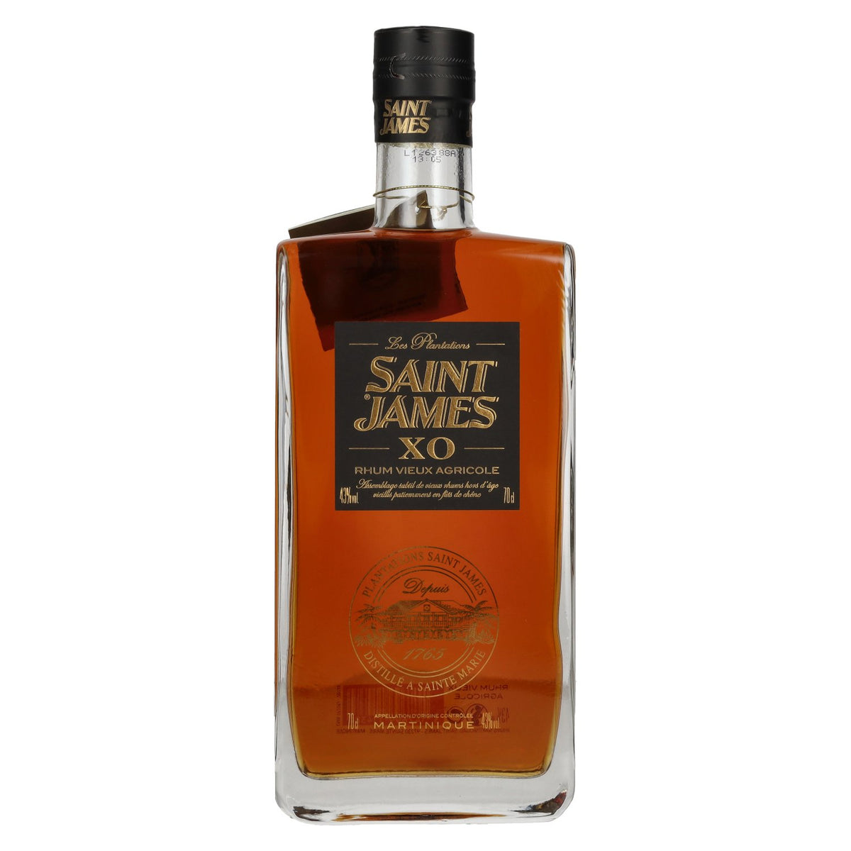 Saint James XO Rhum Vieux Agricole 43% Vol. 0,7l