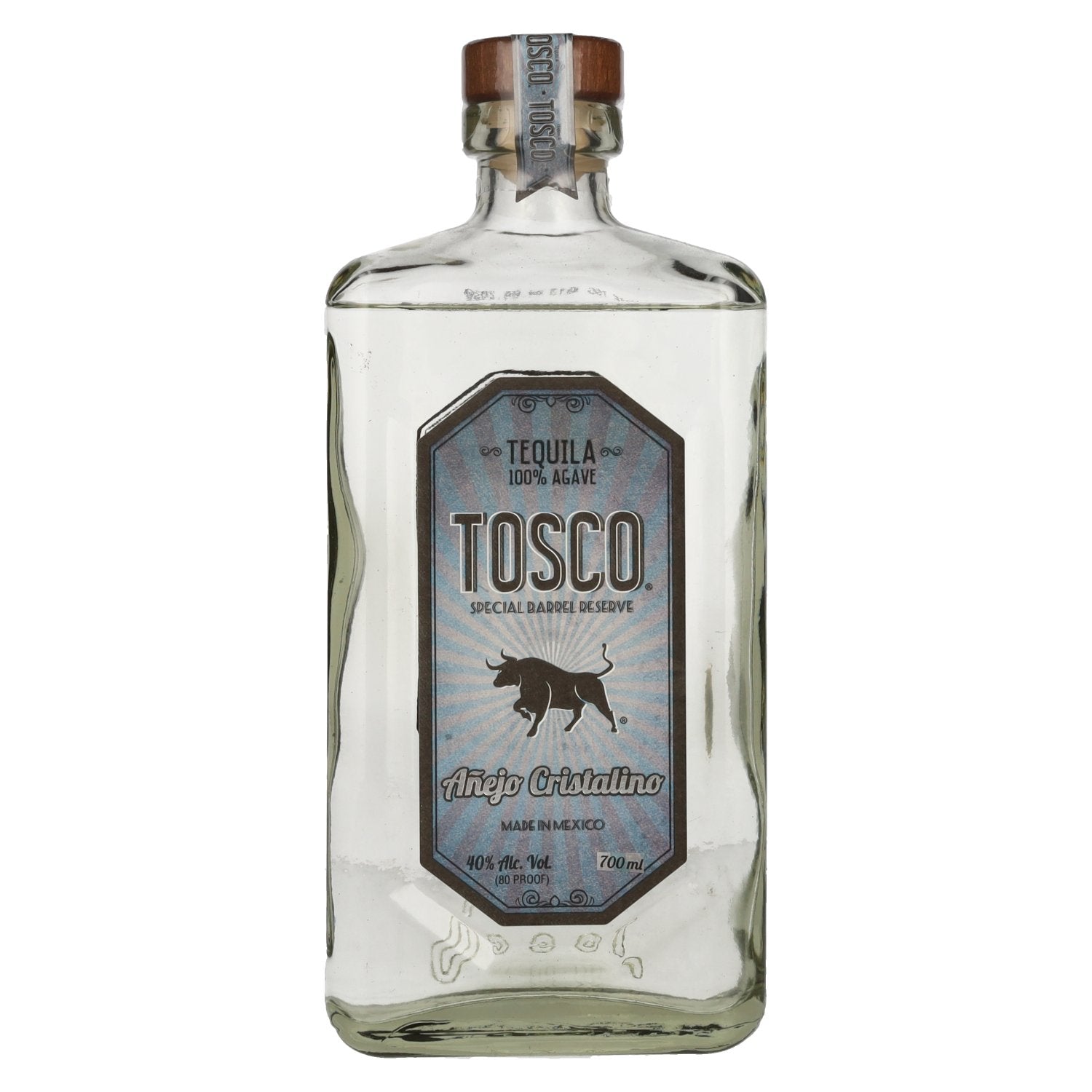 Don Roberto TOSCO AÑEJO CRISTALINO 100% agave 40% vol. 0,7l