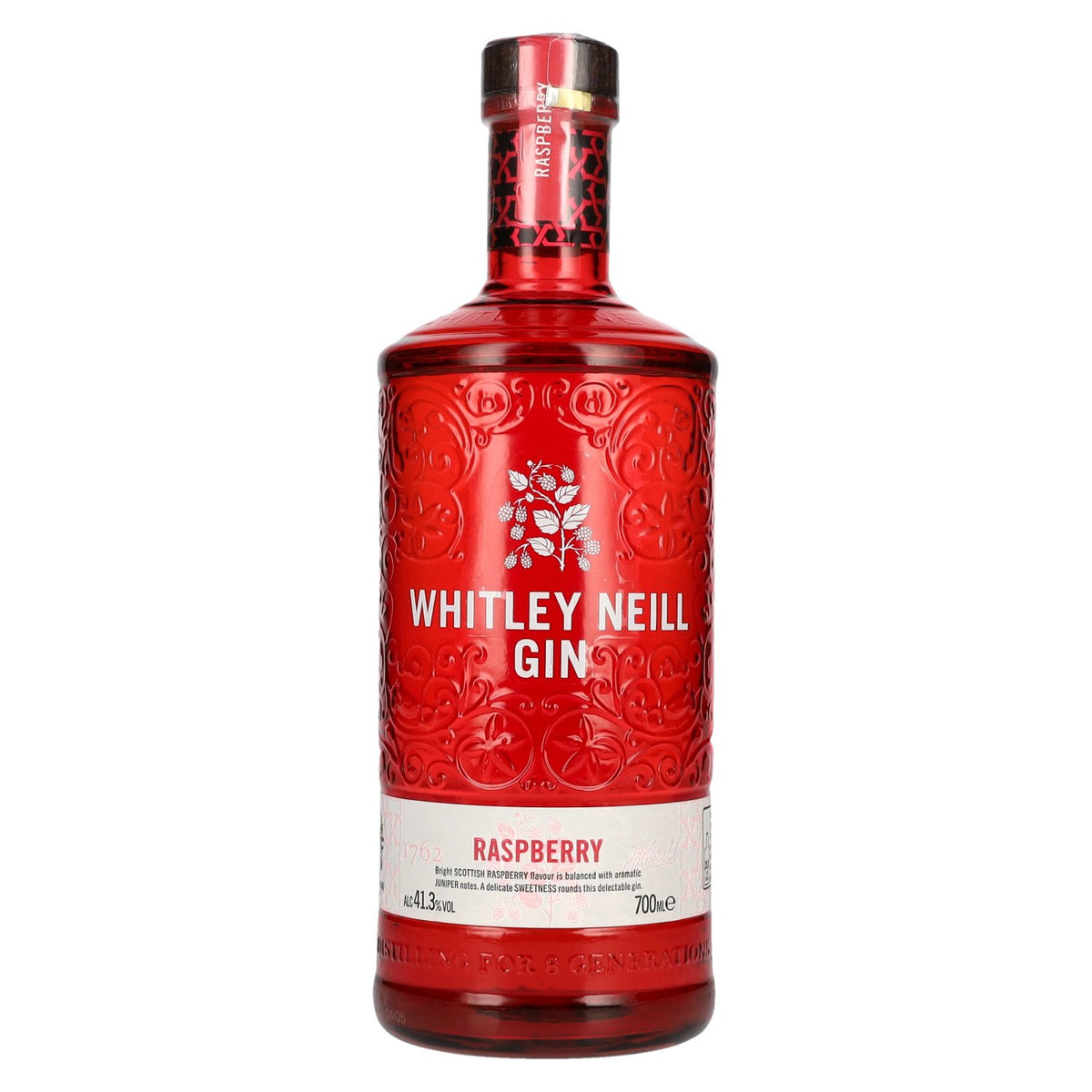 Whitley Neill RASPBERRY GIN 41,3% vol. 0,7 l