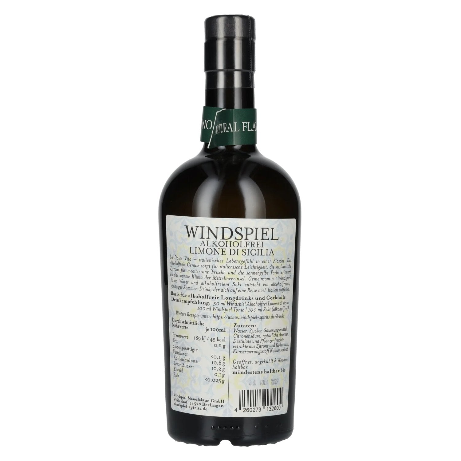 Windspiel Limone di Sicilia non-alcoholic 0.5l