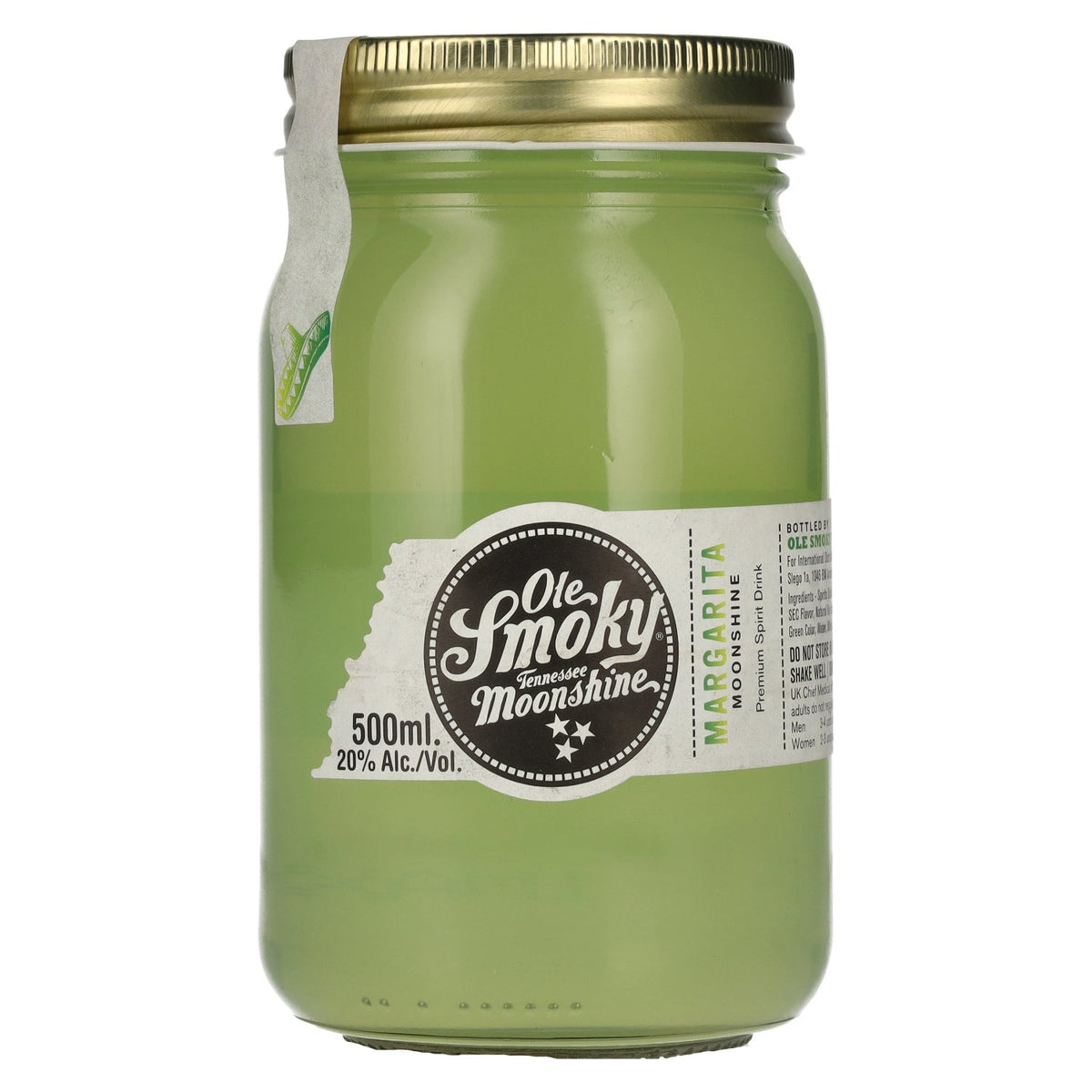 Ole Smoky Tennessee Moonshine MARGARITA 20 % vol. 0,5 l