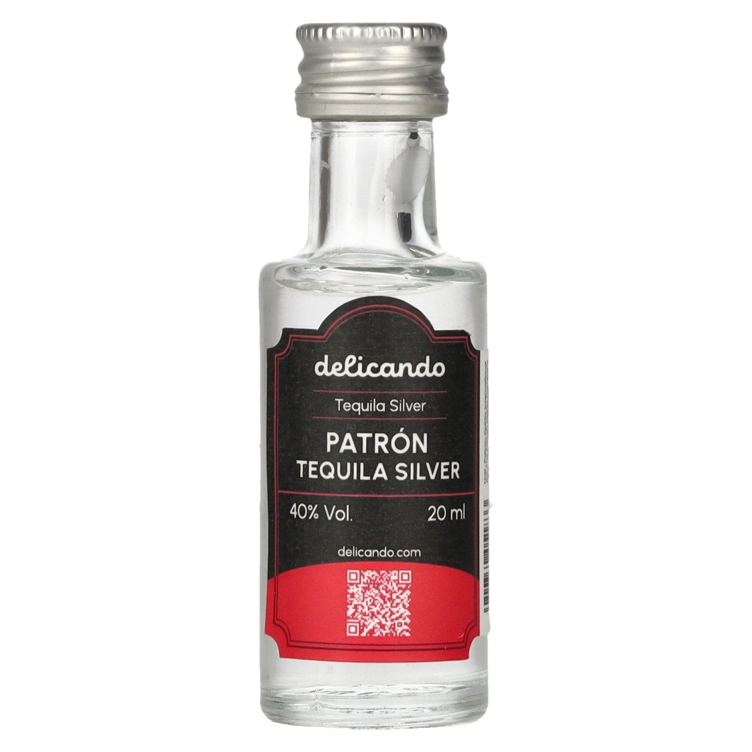 Patrón Tequila Zilver 40% Vol. 0,02l