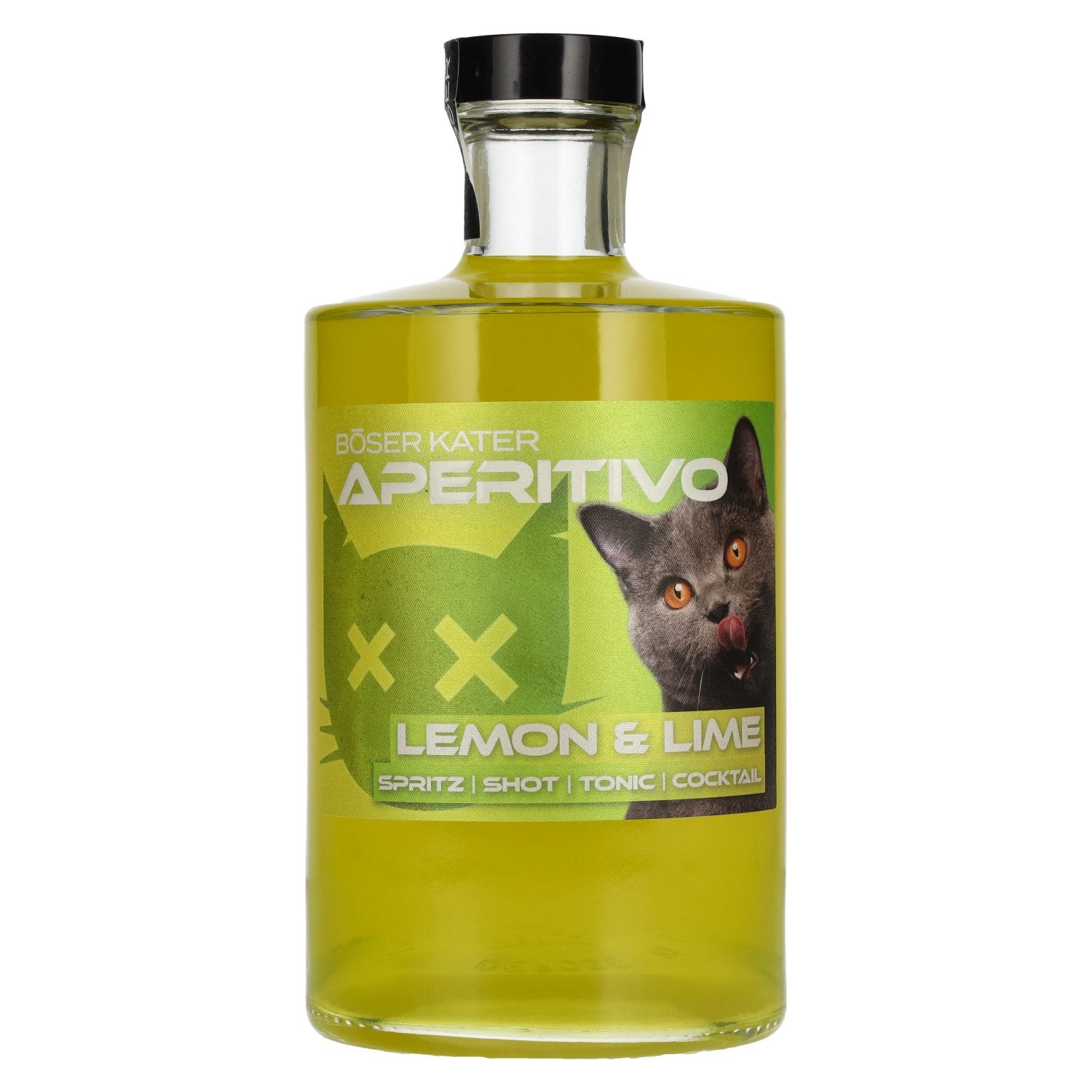 Böser Kater Aperitivo Lemon &amp; Lime 15% Vol. 0,5l