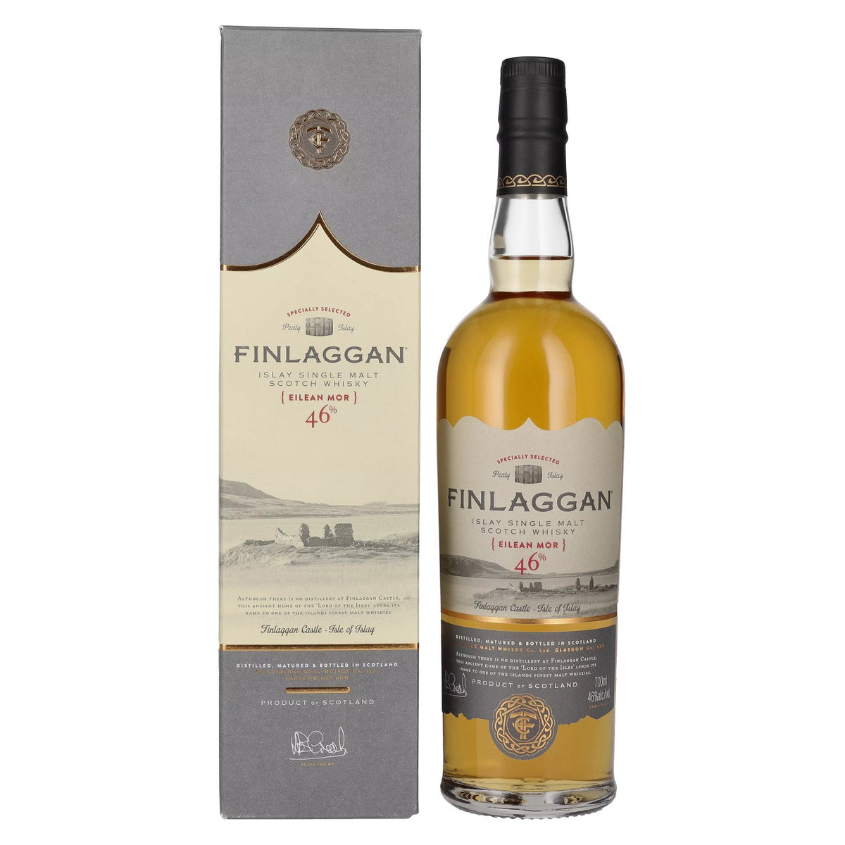 Finlaggan Eilean Mor Small Batch Release 46% ABV, 0.7 litres, in a gift box