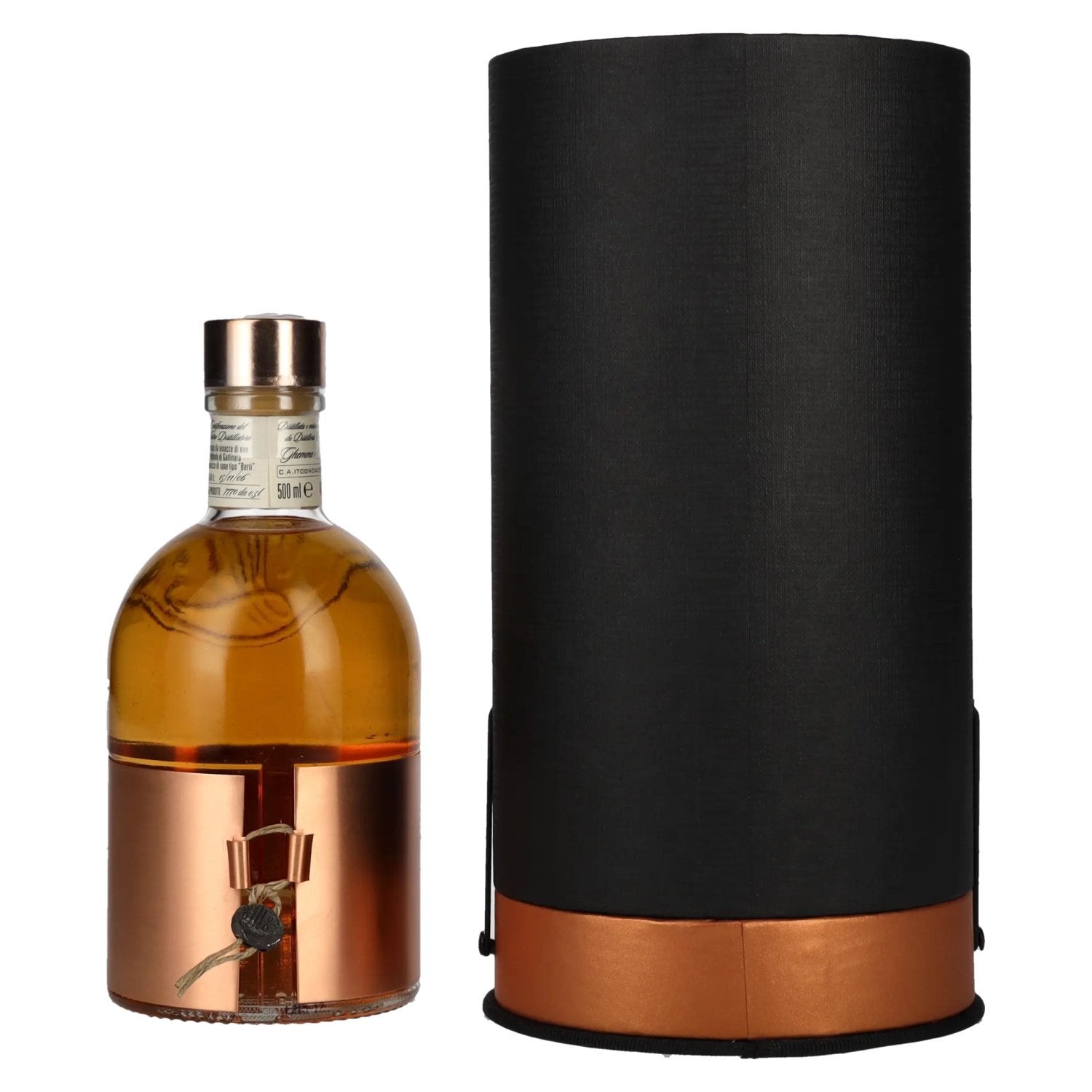 Luigi Francoli Grappa Gattinara Elvata in barriques 44% vol. 0,5l in geschenkverpakking