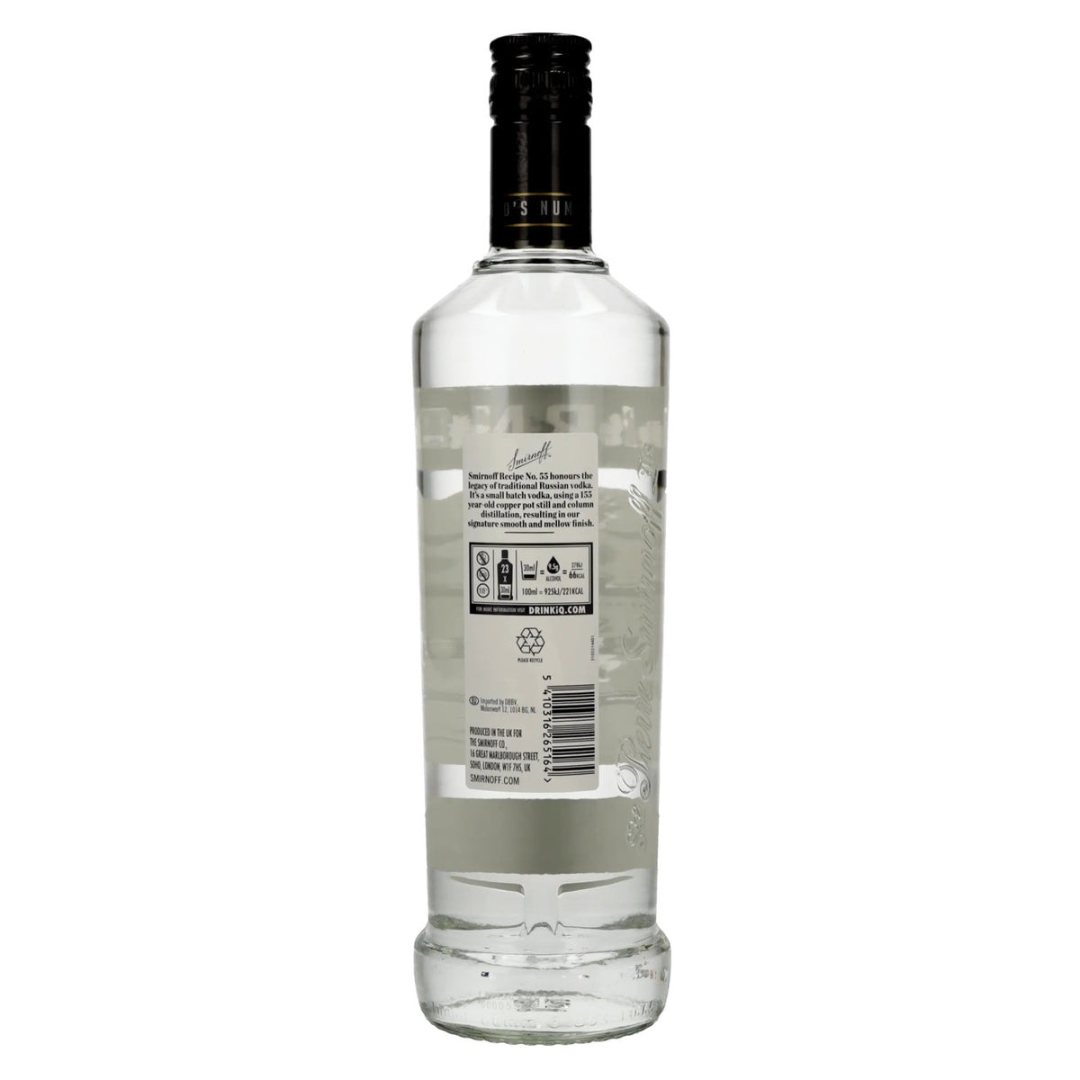 Smirnoff Black Small Batch Vodka 40% vol. 0,7 l