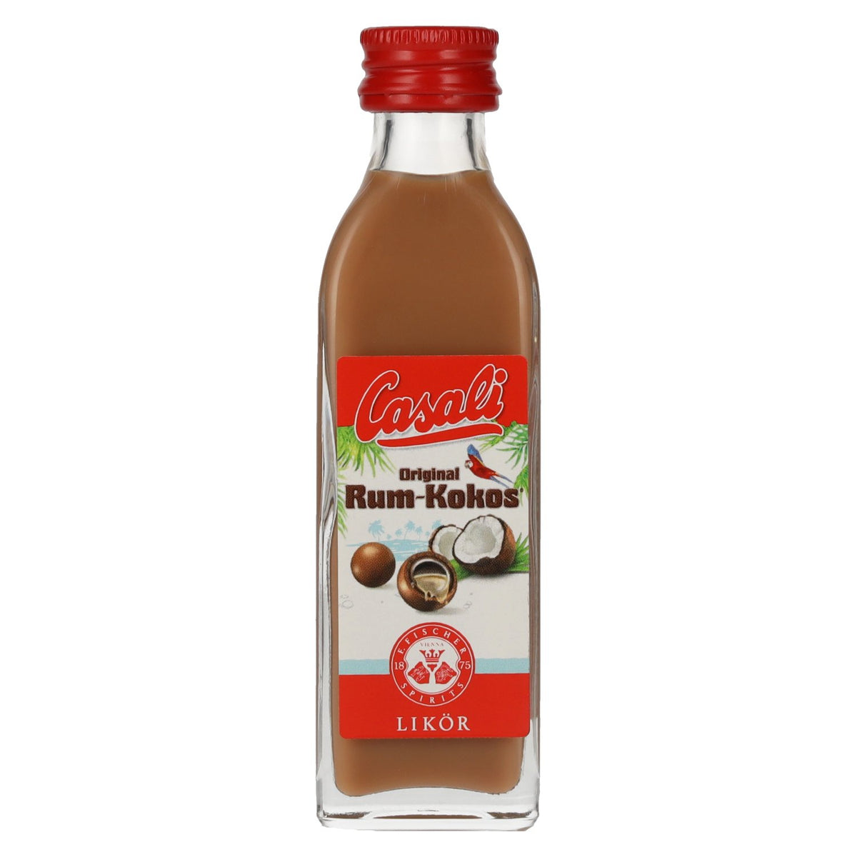Liqueur crémeuse Casali Original RUM-KOKOS, 15 % vol., 0,04 l