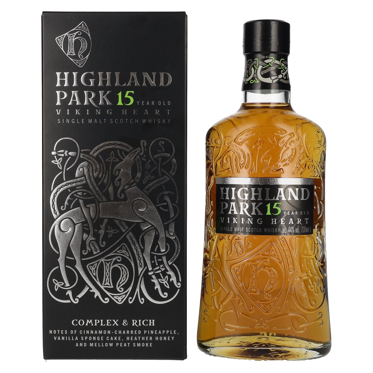 Highland Park 15 Years Old VIKING HEART 44% Vol. 0,7l in gift box