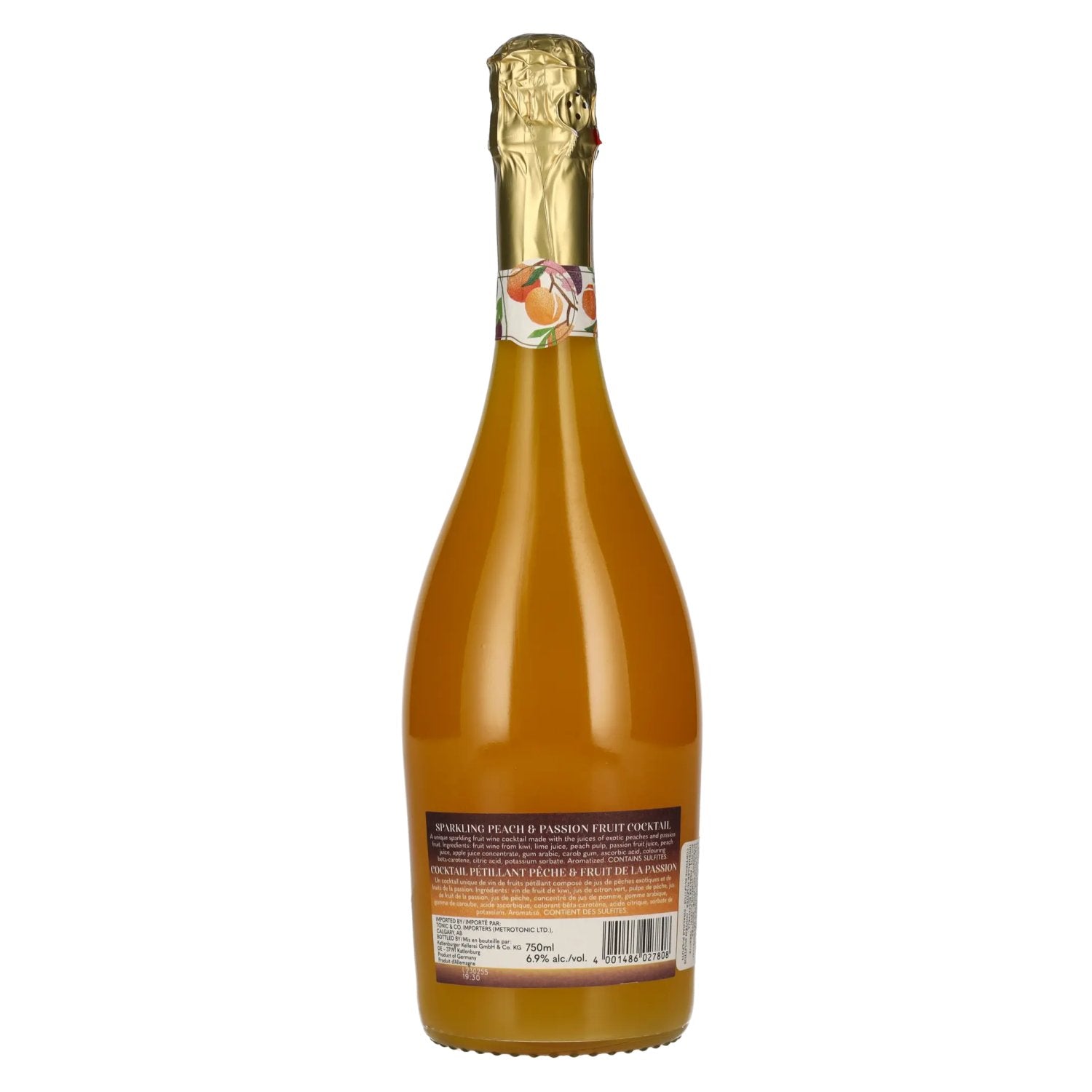 Katlenburger Sparkling Wine Peach & Passion Fruit 6,9% Vol. 0,75l