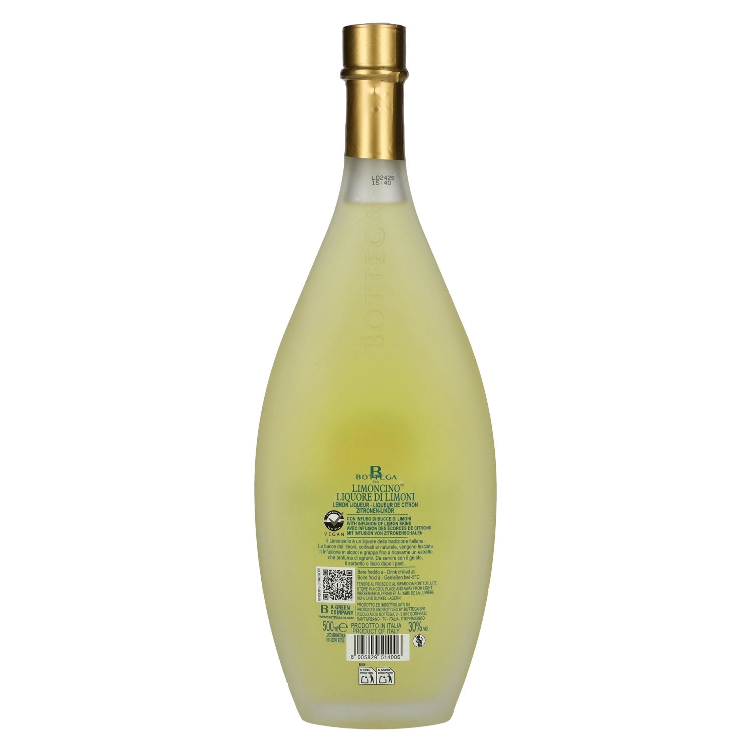 Bottega LIMONCINO Limoncello Liqueur 30% vol. 0,5l