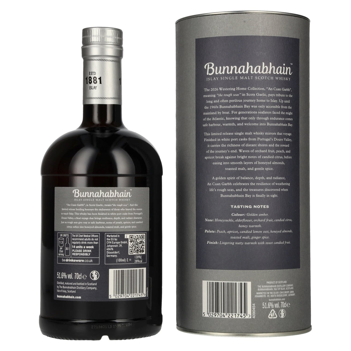 Bunnahabhain 15 Years AN CUAN GARBH No. 1 The Westering Home Collection Release 2026 51.6% ABV 0.7l in a gift box