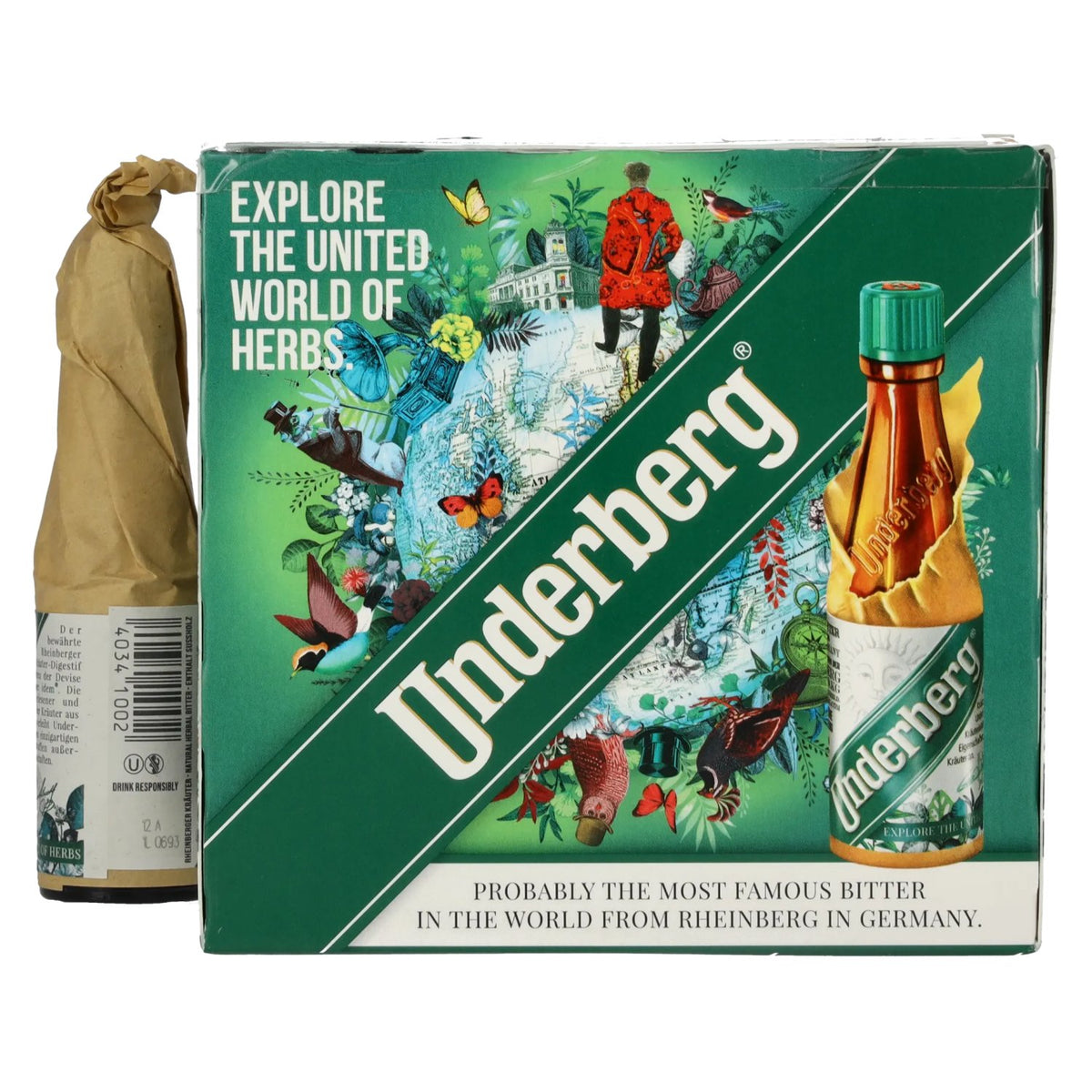 Underberg Natural Herbal Digestif 44% vol. 12 x 0.02 l