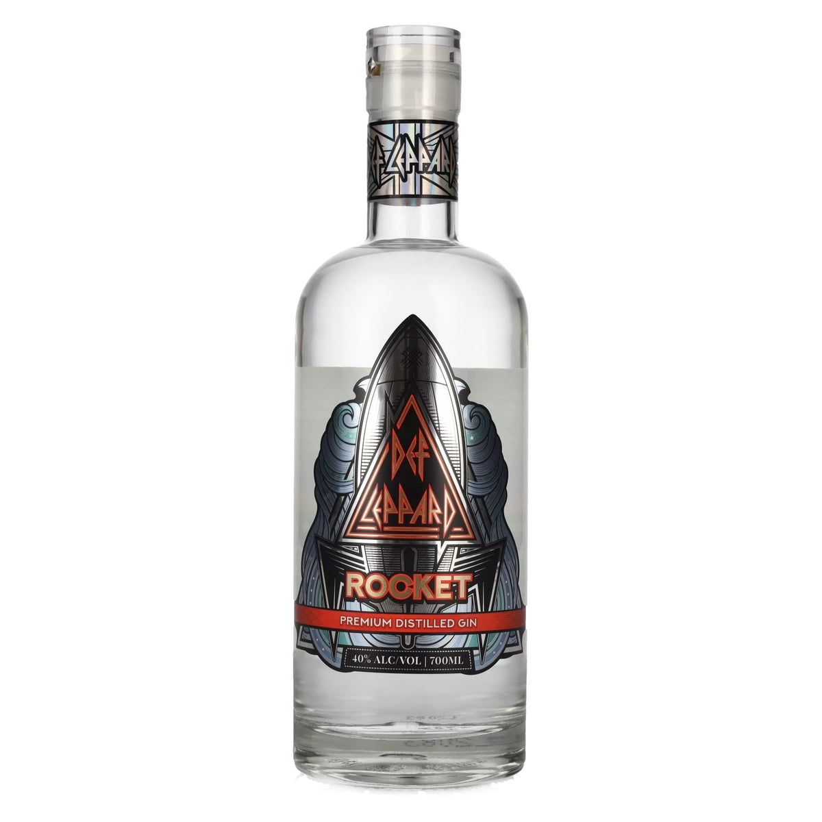 Def Leppard ROCKET Gin distillé haut de gamme 40 % vol. 0,7 l