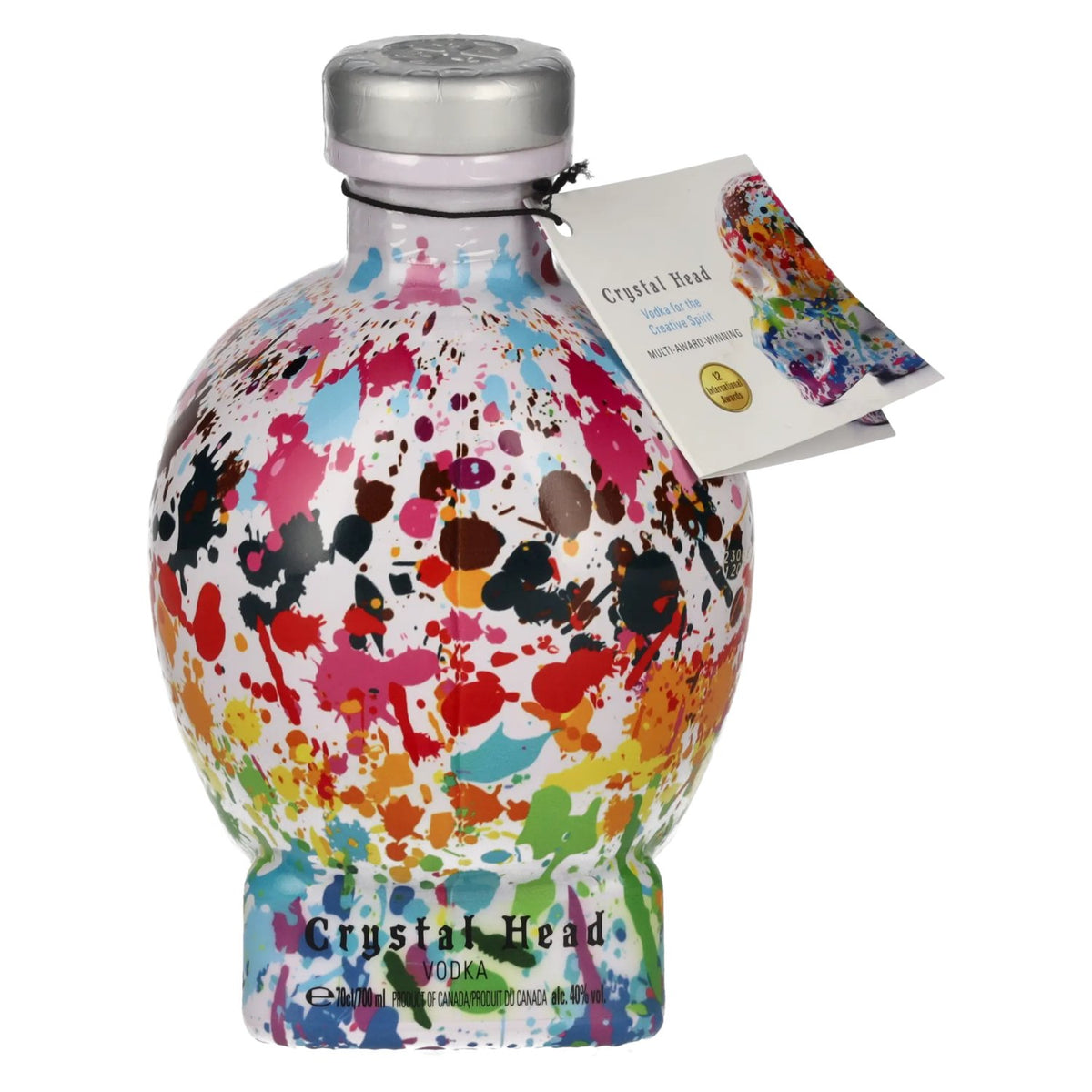 Crystal Head Vodka Pride Artist's Splash Limited Edition 40% vol. 0,7 l