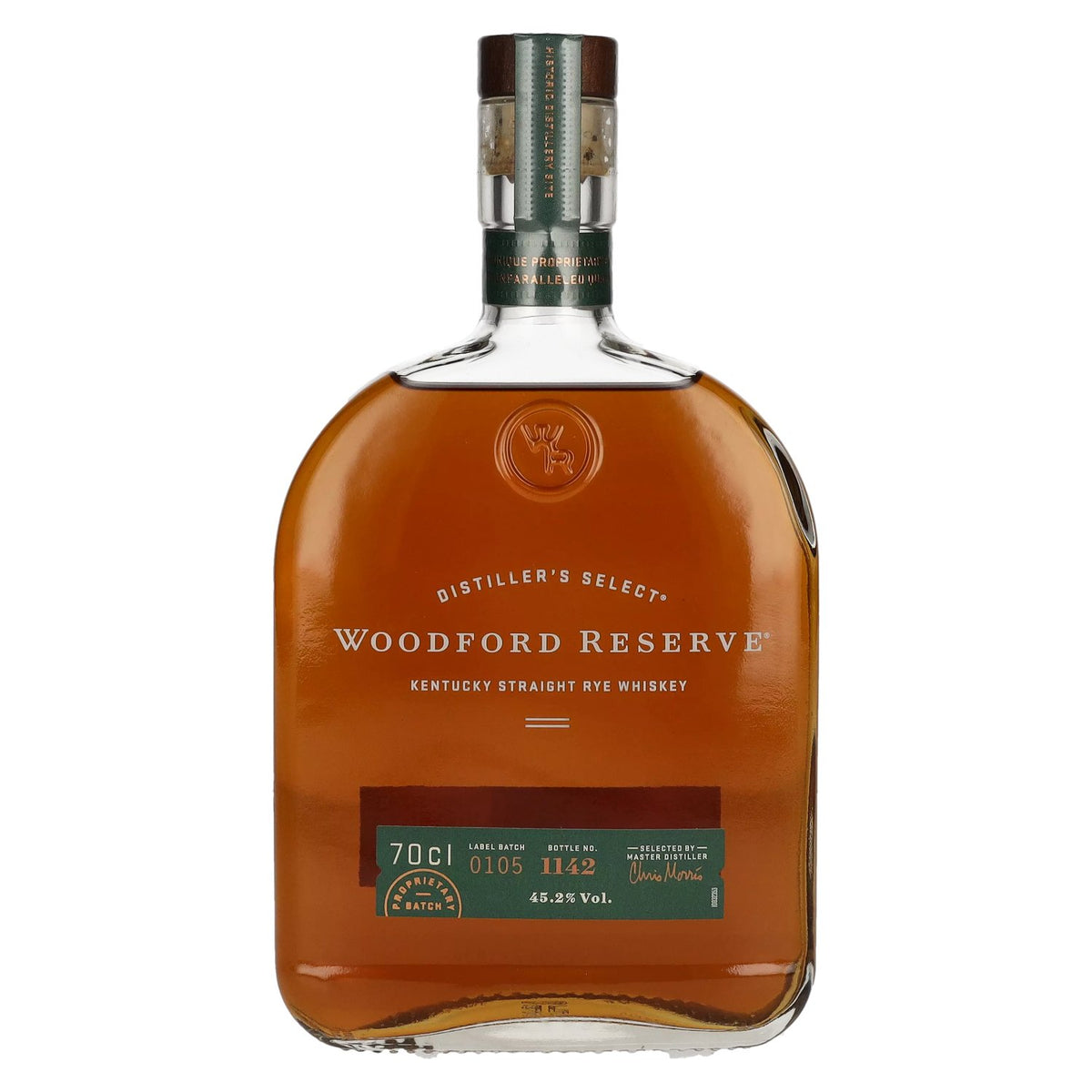Woodford Reserve Kentucky Straight Rye Whisky 45.2% ABV 0.7l