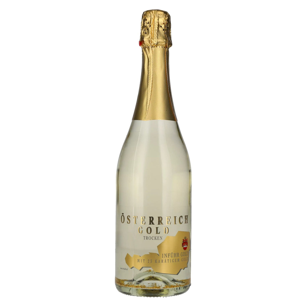 Oostenrijkse goud - met 23-karaats bladgoud, 9,5% vol., 0,75 l