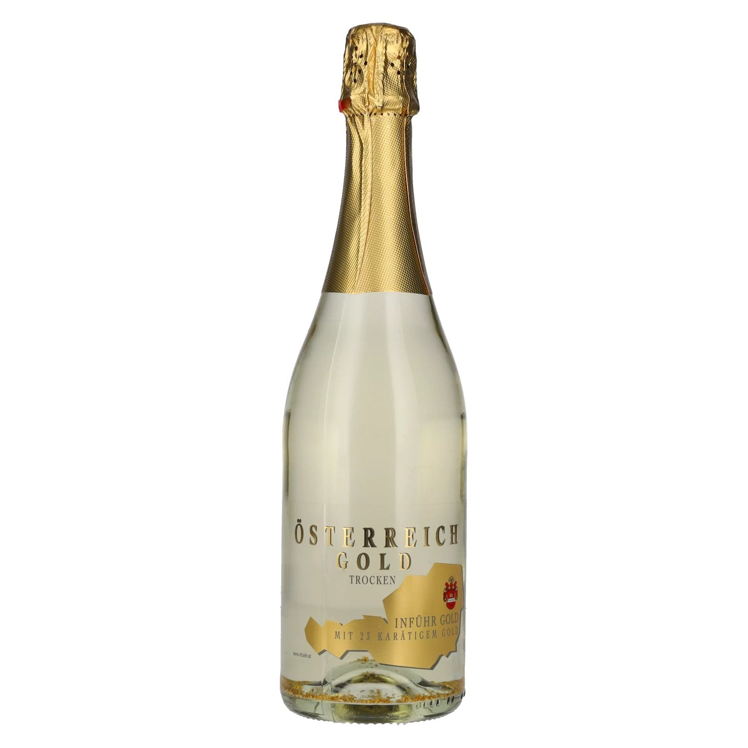 Austria Gold - met 23 karaat bladgoud 9,5% vol. 0,75l