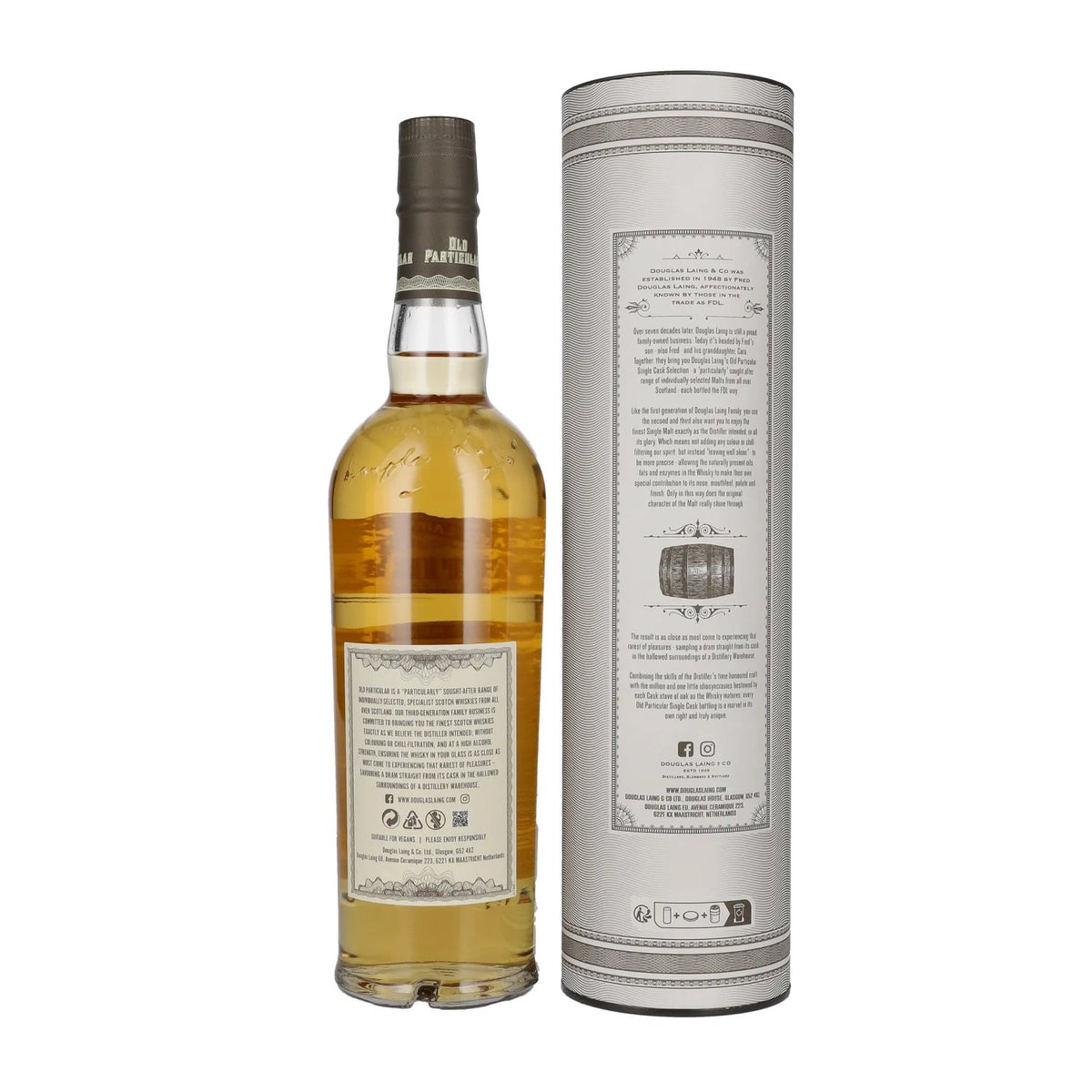 Douglas Laing OLD PARTICULAR Ledaig 15 Years Old Single Malt 2008 48,4% vol. 0,7 l in geschenkverpakking