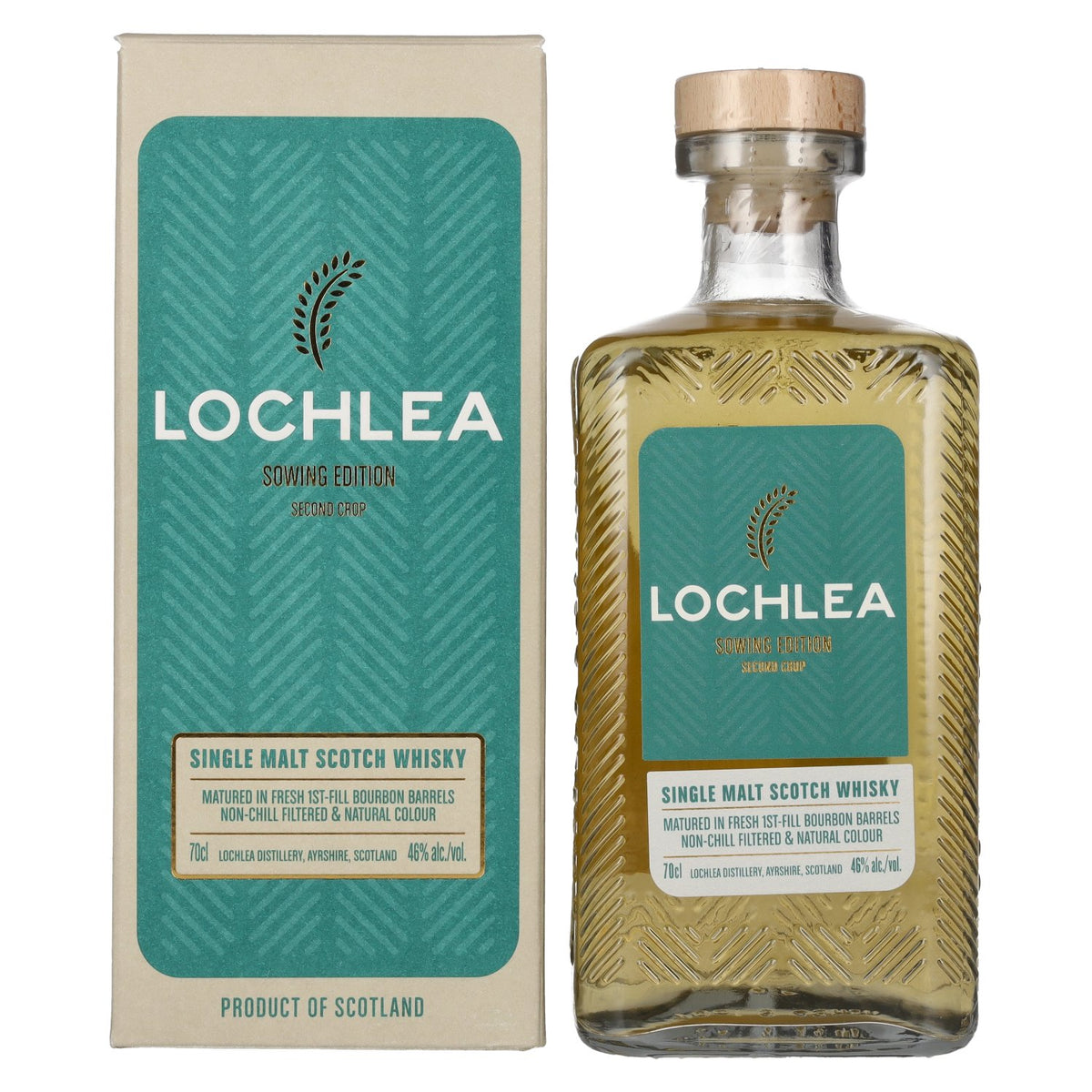 Lochlea SOWING EDITION Second Crop Single Malt Scotch Whisky 46% Vol. 0,7l in Geschenkbox