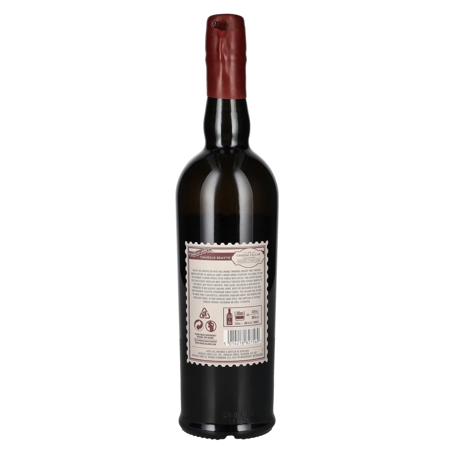 Douglas Laing TIMOROUS BEASTIE Cheese Cellar Port Cask Finish Limited Edition 48% Vol. 0,7l