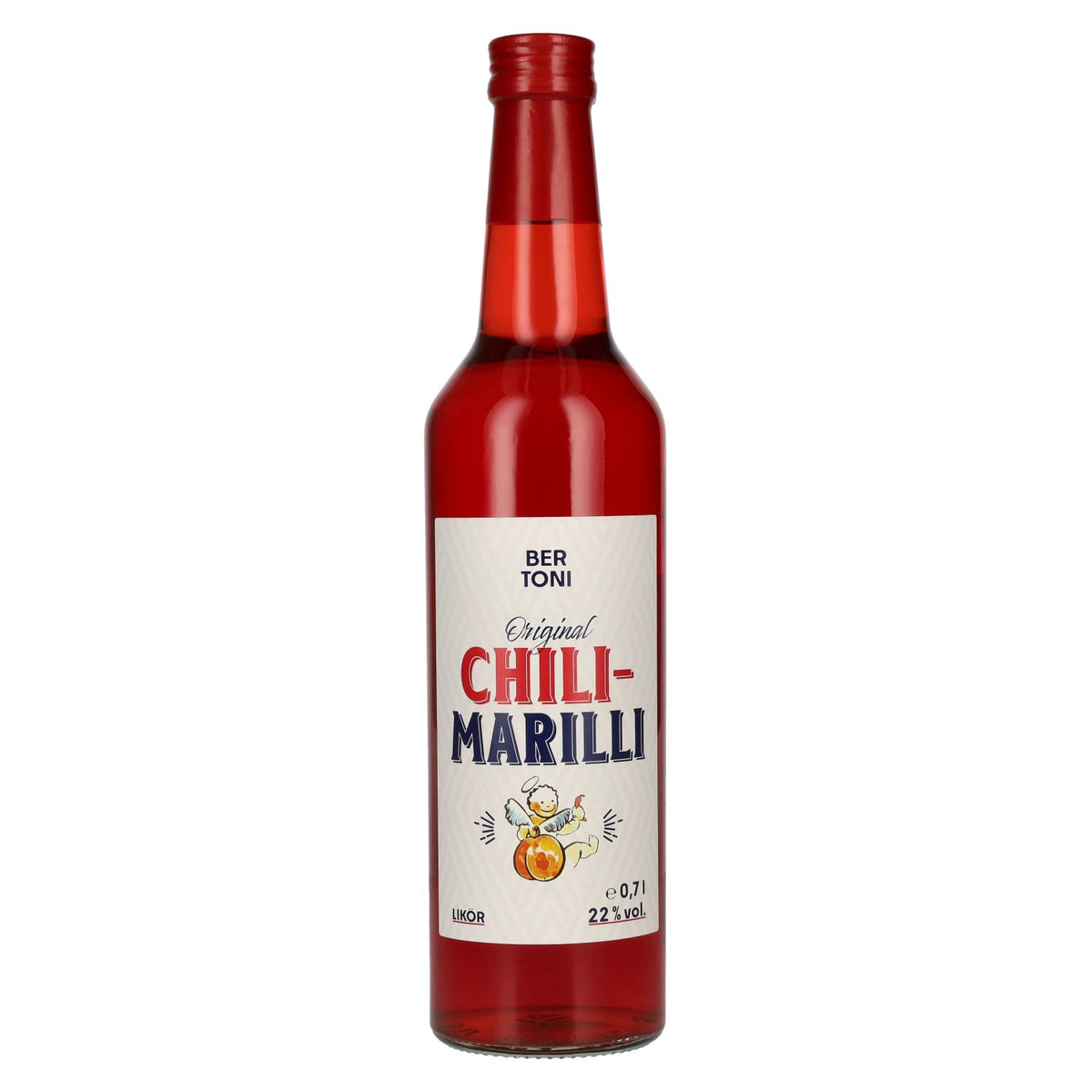 Liqueur Bertoni Original Chili-Marilli 22 % vol., 0,7 l