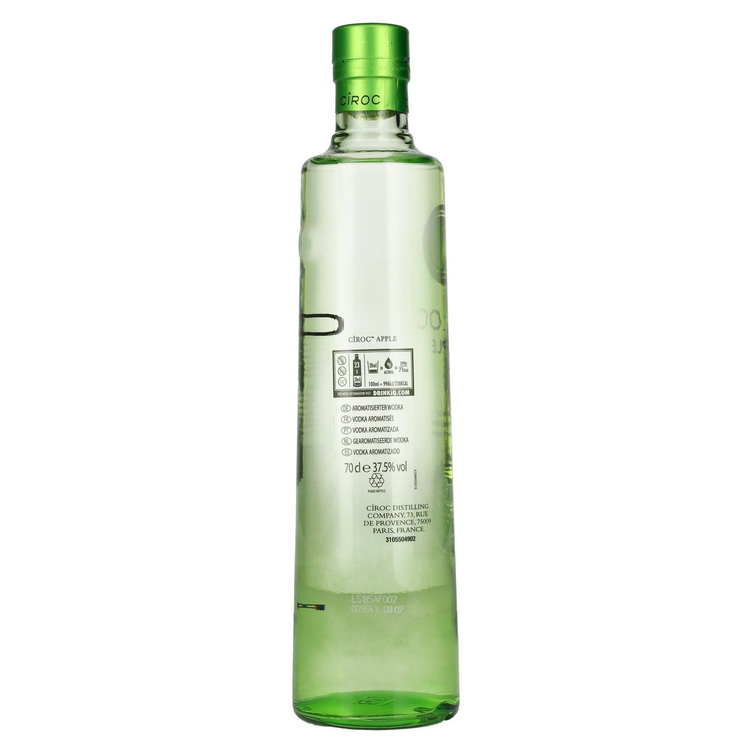 Cîroc APPLE Vodka aromatisée 37,5% vol. 0,7l