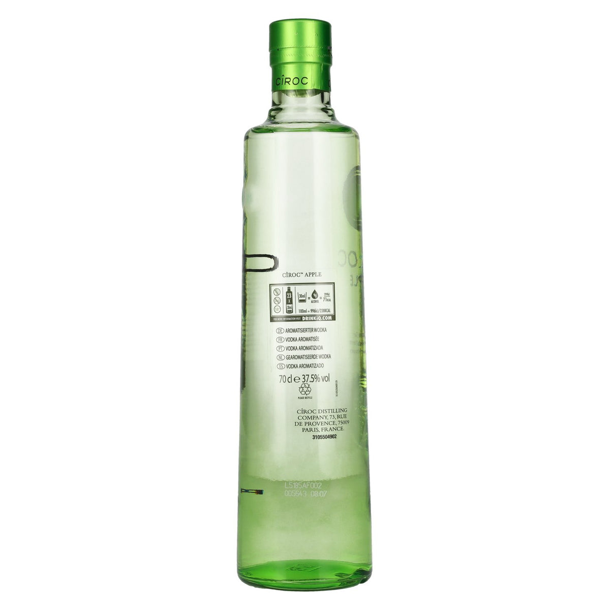 Cîroc APPLE gearomatiseerde wodka 37,5% vol. 0,7 l