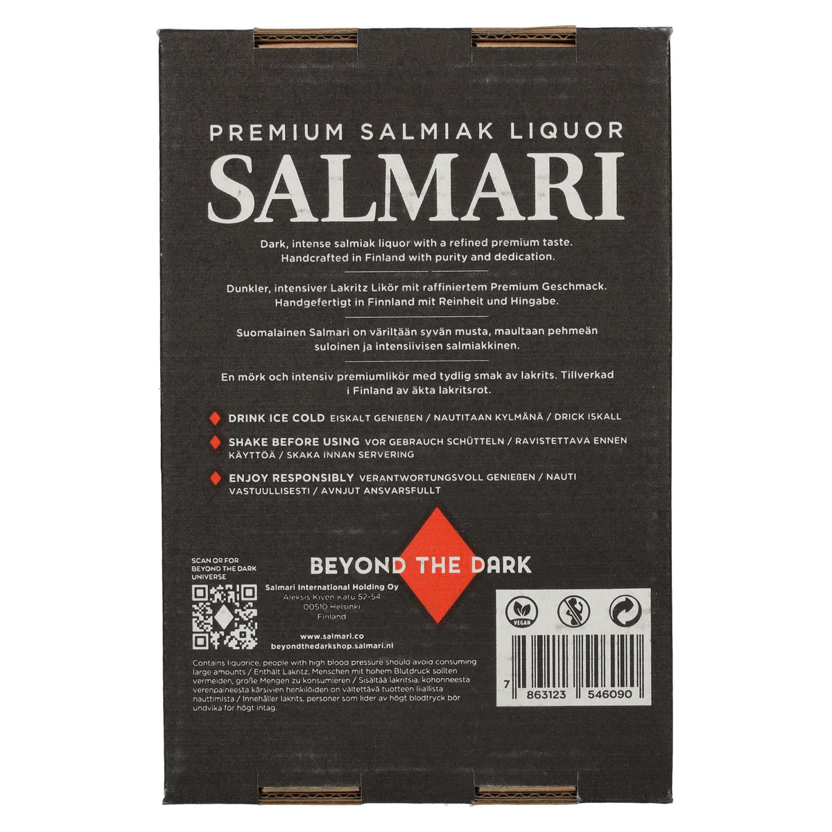 Salmari Premium Salmiaklikeur 25% vol. 24 x 0,03 l PET