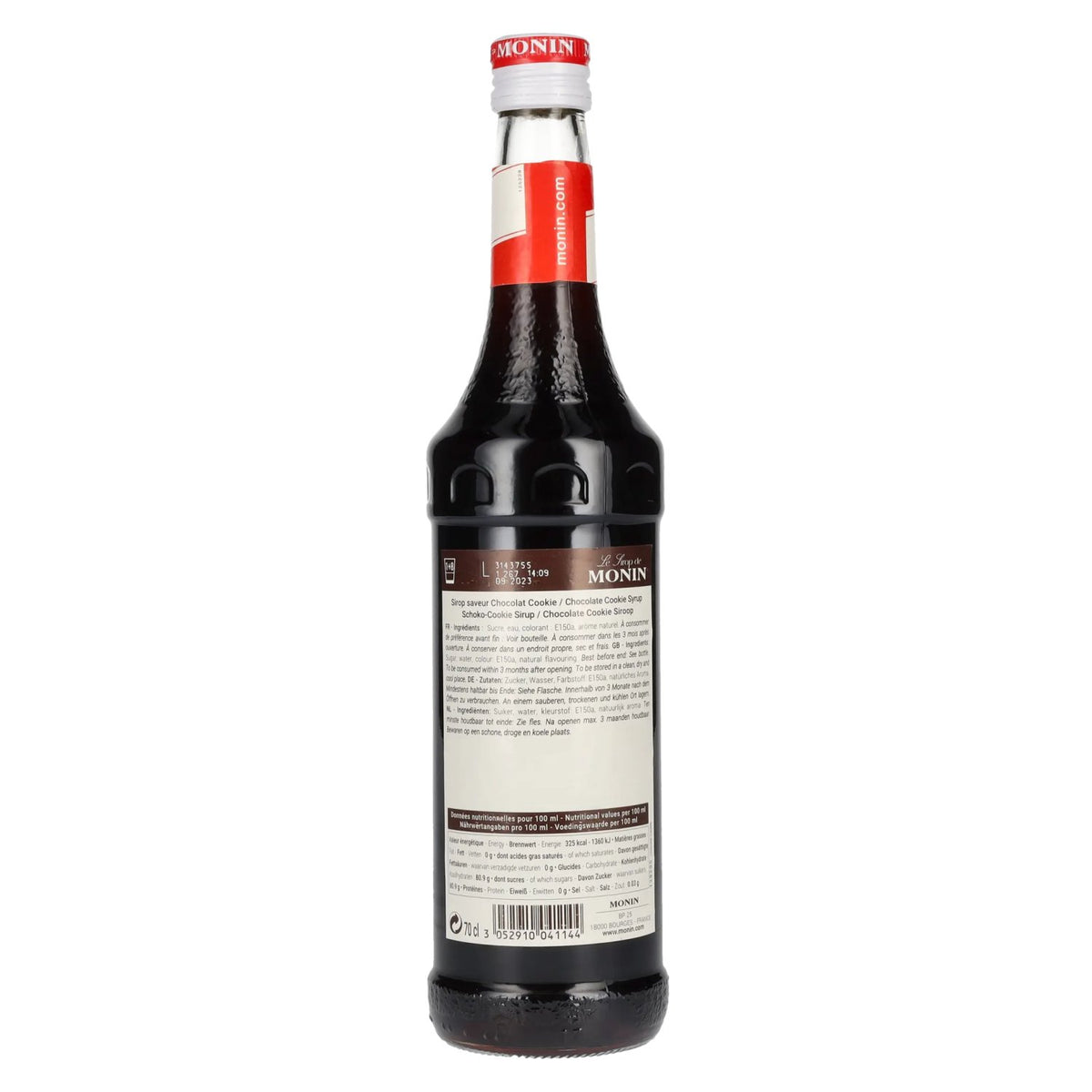 Sirop Monin COOKIE AU CHOCOLAT 0,7 l