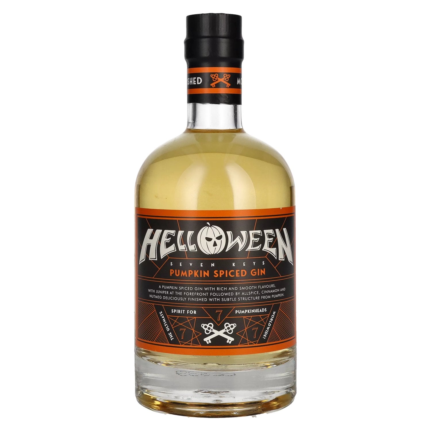 Helloween Seven Keys Pompoen Gekruide Jenever 40% Vol. 0,7l