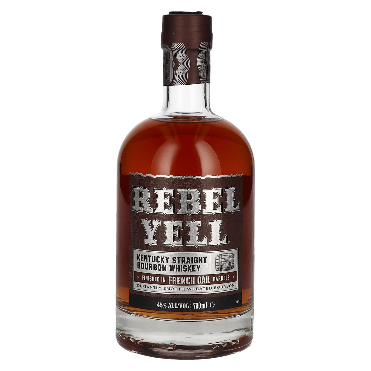 Rebel Yell Bourbon Whisky, French Oak Finish, 45% ABV, 0.7l