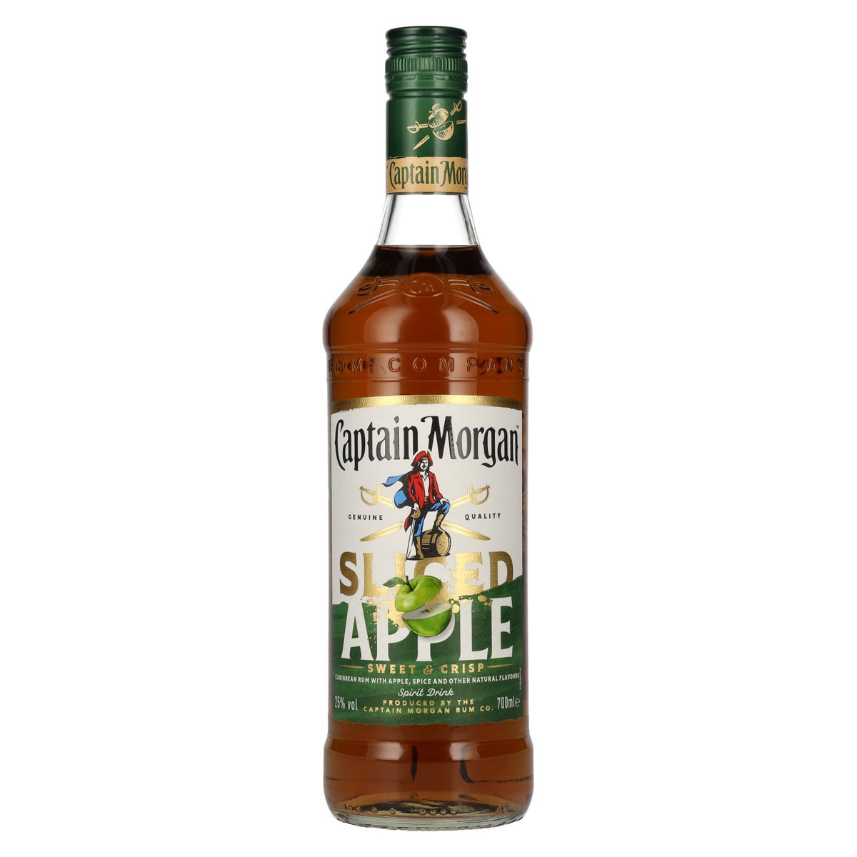 Captain Morgan SLICED APPLE Spirit Drink 25% vol. 0,7 l