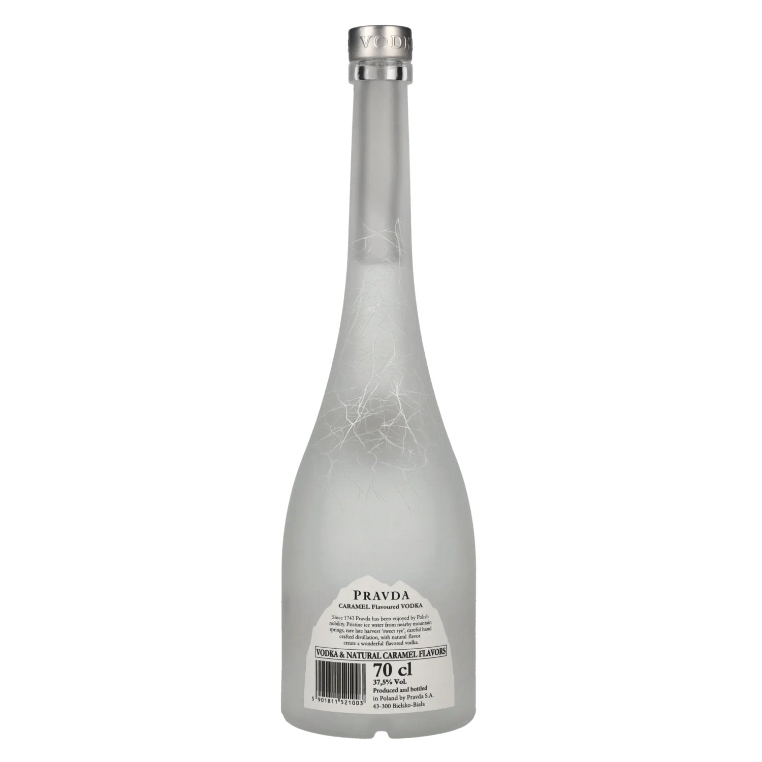 Pravda CARAMEL gearomatiseerde wodka 37,5% Vol. 0,7l