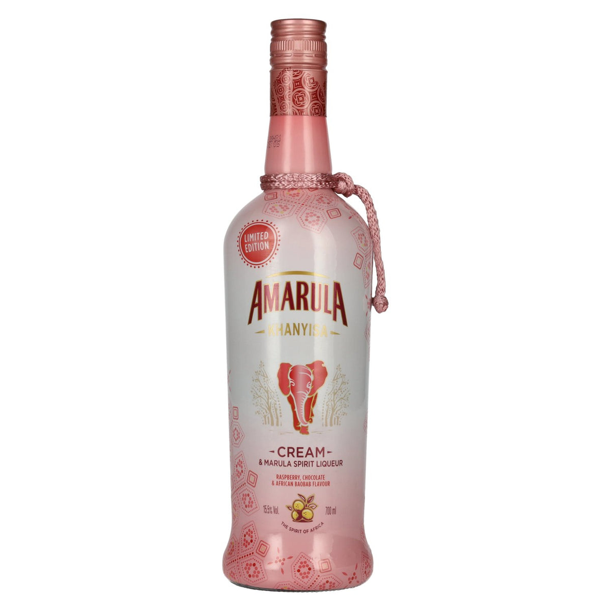 Amarula Cream met frambozen-, chocolade- en Afrikaanse baobabsmaak 15,5% vol. 0,7 l