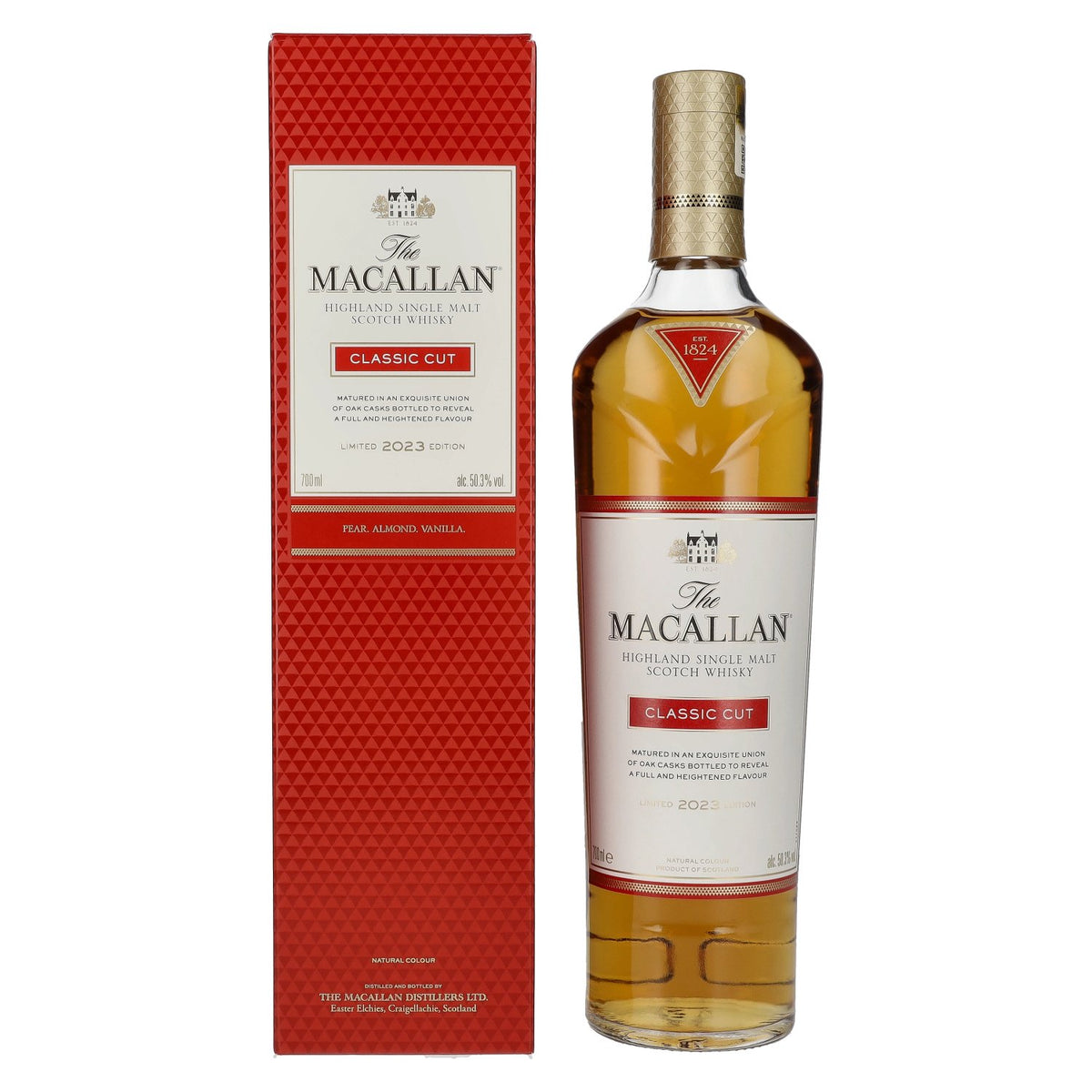 The Macallan CLASSIC CUT Limited Edition 2023, 50.3% ABV, 0.7l, in a gift box