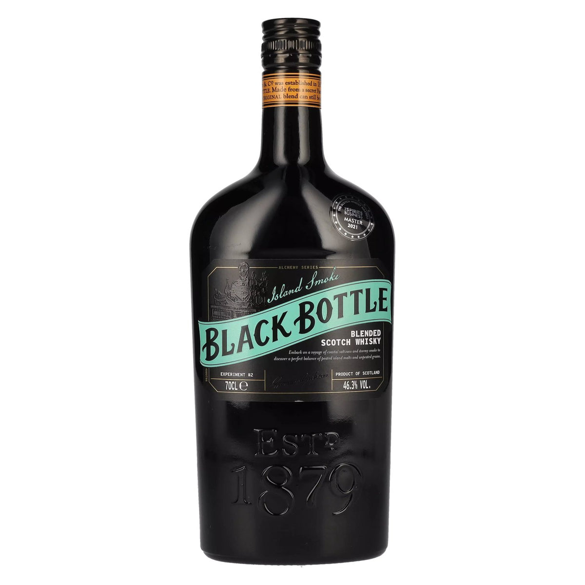 Black Bottle ISLAND SMOKE Blended Scotch Whisky 46.3% vol. 0.7l