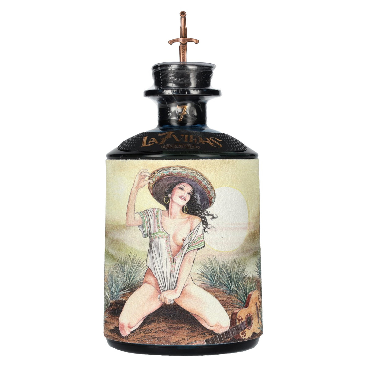 La7Vidas Tequila Reposado 100% Agave 40% vol. 0.7 l