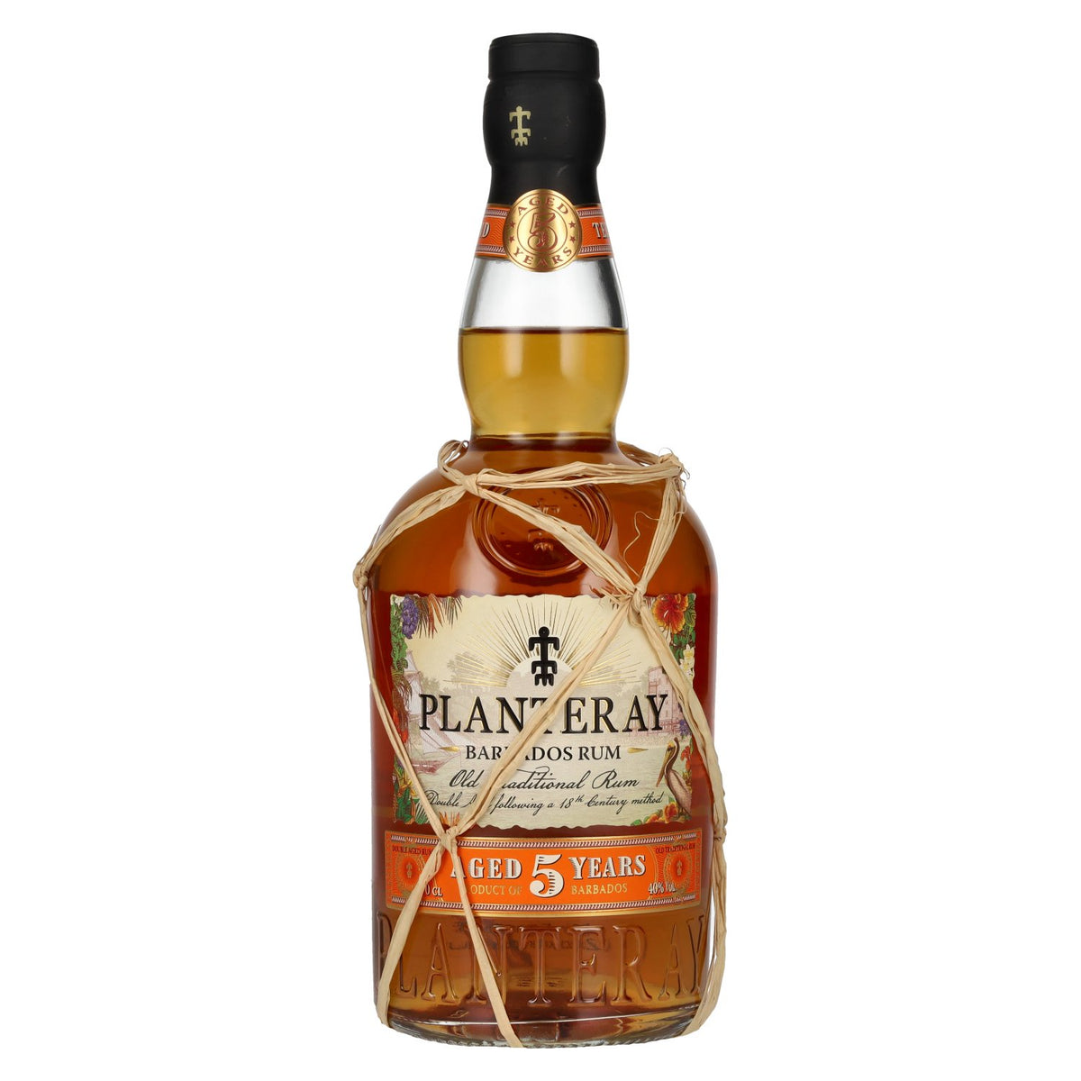 Planteray Rum BARBADOS 5 Years Old Old Traditional Rum 40% vol. 0,7 l