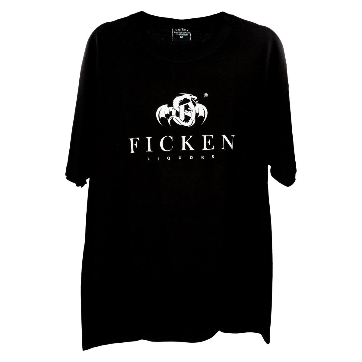 Ficken Liquors T-Shirt Herren Größe M schwarz