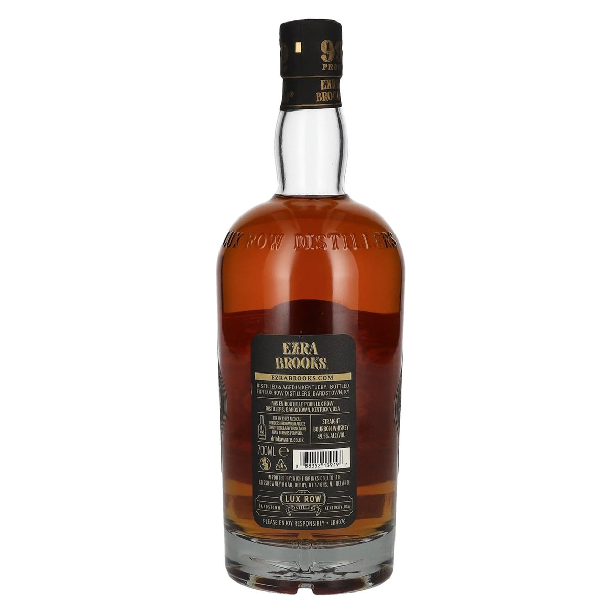Ezra Brooks 99 Kentucky Straight Bourbon Whiskey 49,5% Vol. 0,7l