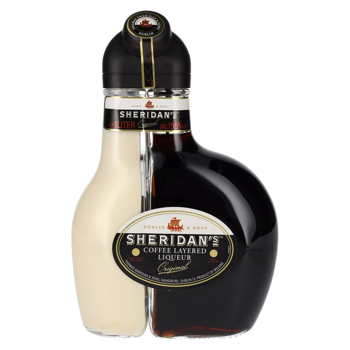 Liqueur « Sheridan's Coffee » à plusieurs couches, 15,5 % vol., 1 l